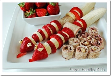 Fun After School Snacks. These fun snacks are sure to make your kids smile!